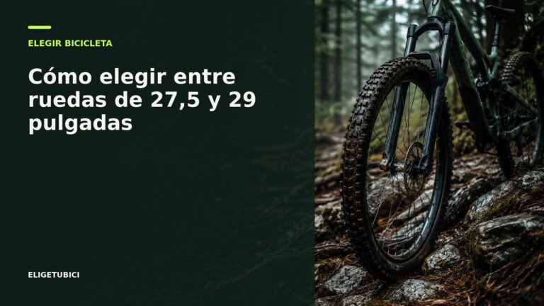 Ruedas de bicicleta de montaña de 27,5 y 29 pulgadas