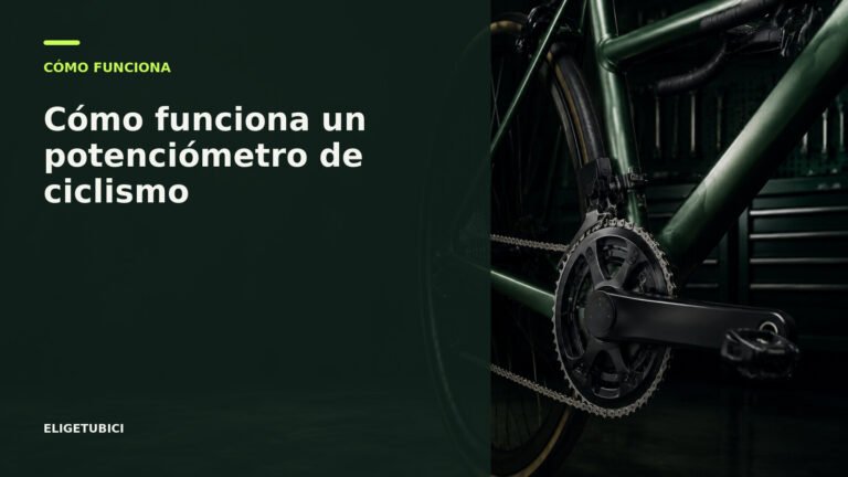 Potenciómetro de ciclismo instalado en una biela y conectado a un GPS