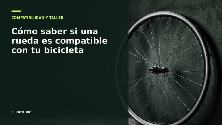 Medidas de eje, buje, disco y llanta en una rueda de bicicleta